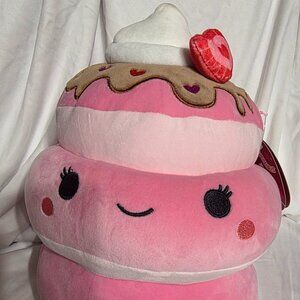 Shelly the Pancake Squishmallow Valentines Edition